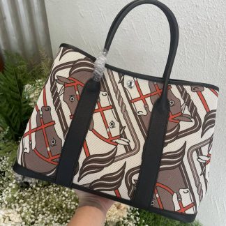 Replica Hermes Garden Party 36 Voyage Printing Tote Bag