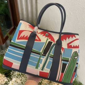 Replica Hermes Garden Party 36 Voyage Printing Tote Bag