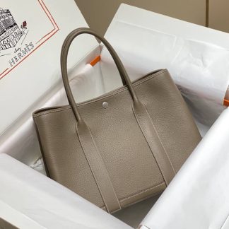 Replica Hermes Garden Party 36 Clemence Leather Bag