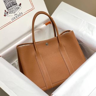 Replica Hermes Garden Party 36 Clemence Leather Bag