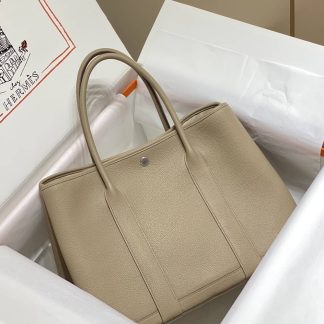 Replica Hermes Garden Party 36 Clemence Leather Bag