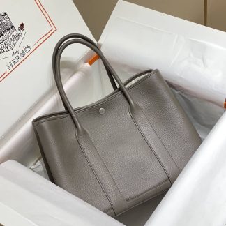 Replica Hermes Garden Party 36 Clemence Leather Bag