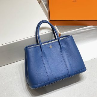 Replica Hermes Garden Party 30 Clemence Leather Bag