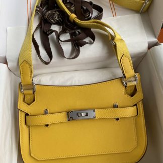 Replica Hermes Jypsiere Mini Swift Leather Bag