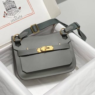 Replica Hermes Jypsiere Mini Swift Leather Bag