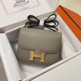 Replica Hermes Mini Constance 19 Epsom Leather Bag