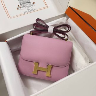 Replica Hermes Mini Constance 19 Epsom Leather Bag