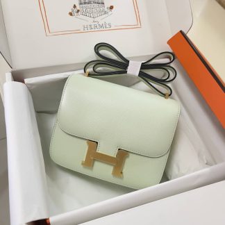 Replica Hermes Mini Constance 19 Epsom Leather Bag