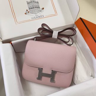 Replica Hermes Mini Constance 19 Epsom Leather Bag