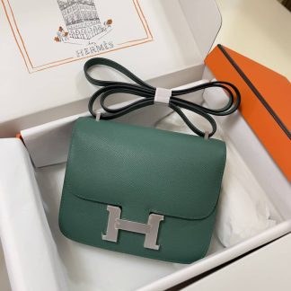 Replica Hermes Mini Constance 19 Epsom Leather Bag