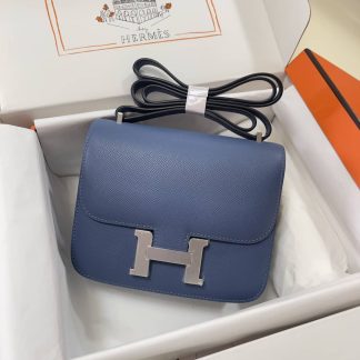 Replica Hermes Mini Constance 19 Epsom Leather Bag