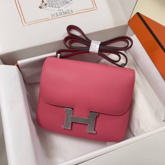 Replica Hermes Mini Constance 19 Epsom Leather Bag