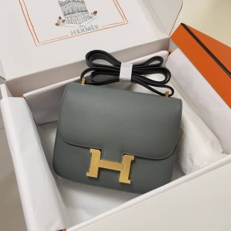 Replica Hermes Mini Constance 19 Epsom Leather Bag