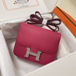 Replica Hermes Mini Constance 19 Epsom Leather Bag