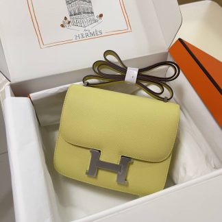 Replica Hermes Mini Constance 19 Epsom Leather Bag