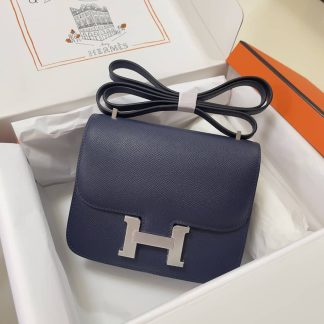 Replica Hermes Mini Constance 19 Epsom Leather Bag