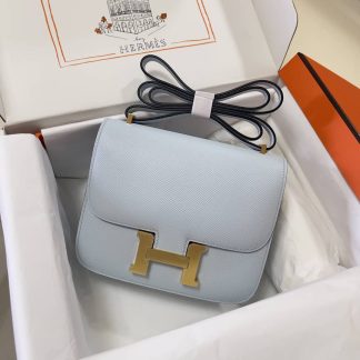 Replica Hermes Mini Constance 19 Epsom Leather Bag