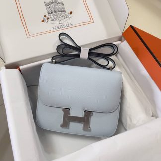 Replica Hermes Mini Constance 19 Epsom Leather Bag