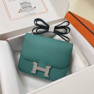 Replica Hermes Mini Constance 19 Epsom Leather Bag