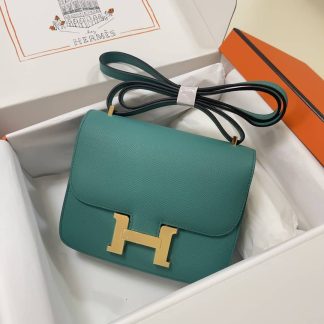 Replica Hermes Mini Constance 19 Epsom Leather Bag