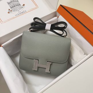 Replica Hermes Mini Constance 19 Epsom Leather Bag