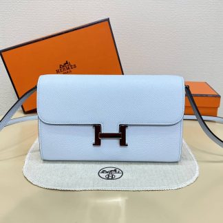 Replica Hermes WOC Epsom Leather Constance To Go Wallet On Chain