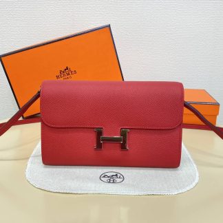 Replica Hermes WOC Epsom Leather Constance To Go Wallet On Chain