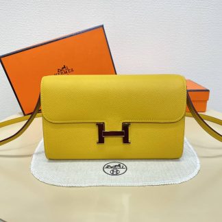 Replica Hermes WOC Epsom Leather Constance To Go Wallet On Chain