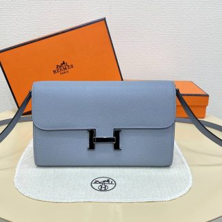 Replica Hermes WOC Epsom Leather Constance To Go Wallet On Chain