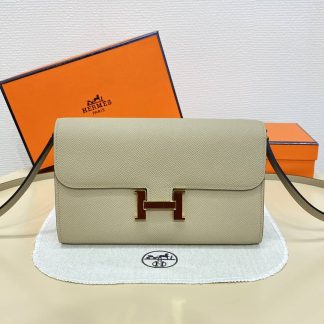 Replica Hermes WOC Epsom Leather Constance To Go Wallet On Chain