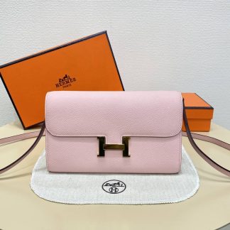 Replica Hermes WOC Epsom Leather Constance To Go Wallet On Chain