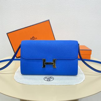 Replica Hermes WOC Epsom Leather Constance To Go Wallet On Chain