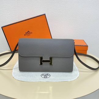 Replica Hermes WOC Epsom Leather Constance To Go Wallet On Chain