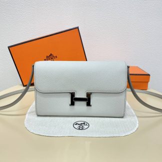 Replica Hermes WOC Epsom Leather Constance To Go Wallet On Chain