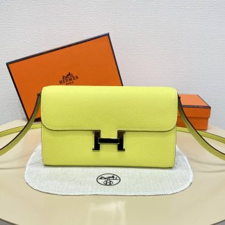 Replica Hermes WOC Epsom Leather Constance To Go Wallet On Chain