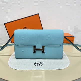 Replica Hermes WOC Epsom Leather Constance To Go Wallet On Chain