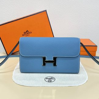 Replica Hermes WOC Epsom Leather Constance To Go Wallet On Chain