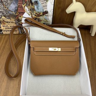 Replica Hermes Kelly Depeches 25 Epsom Leather Pouch