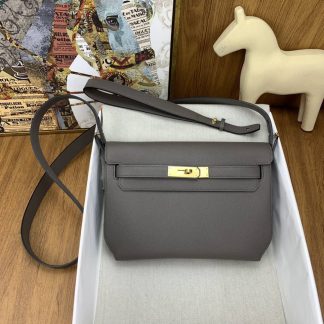 Replica Hermes Kelly Depeches 25 Epsom Leather Pouch