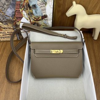 Replica Hermes Kelly Depeches 25 Epsom Leather Pouch