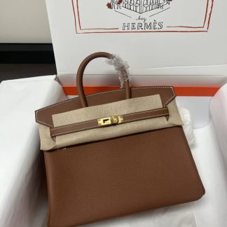 Replica Hermes Birkin 30 Clemence Leather Bag