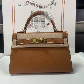 Replica Hermes Kelly Mini II Sellier Epsom Leather Bag