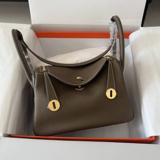 Replica Hermes Lindy Etoupe Taurillon Clemence Bag Size 26