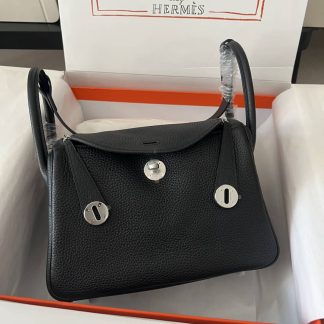 Replica Hermes Lindy Etoupe Taurillon Clemence Bag Size 26