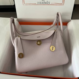 Replica Hermes Lindy Etoupe Taurillon Clemence Bag Size 26