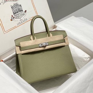 Replica Hermes Birkin 30 Clemence Leather Bag