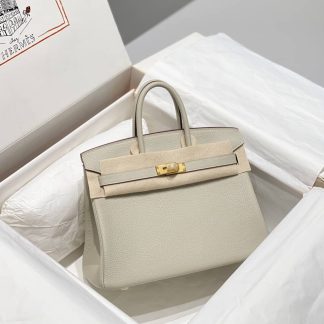 Replica Hermes Birkin 30 Clemence Leather Bag