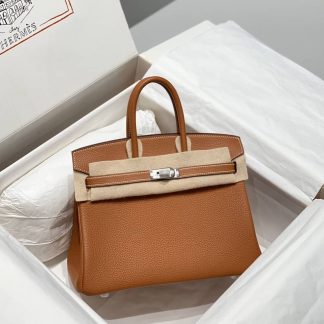 Replica Hermes Birkin 30 Clemence Leather Bag