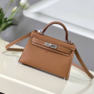 Replica Hermes Kelly Mini Sellier Epsom Leather Bag