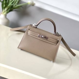 Replica Hermes Kelly Mini Sellier Epsom Leather Bag